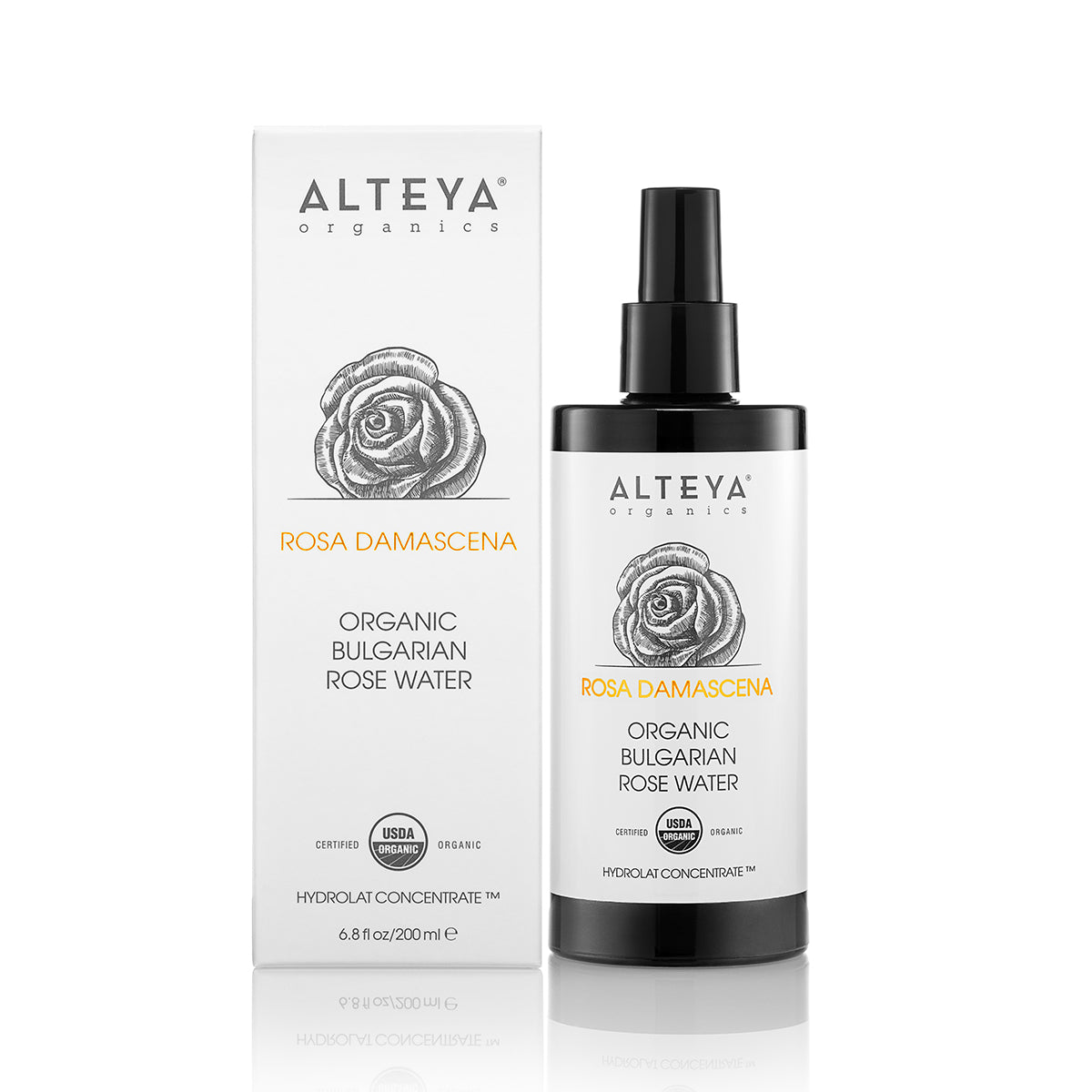Alteya Organics kūno priežiūros ir atsipalaidavimo rinkinys „Damasko rožės"