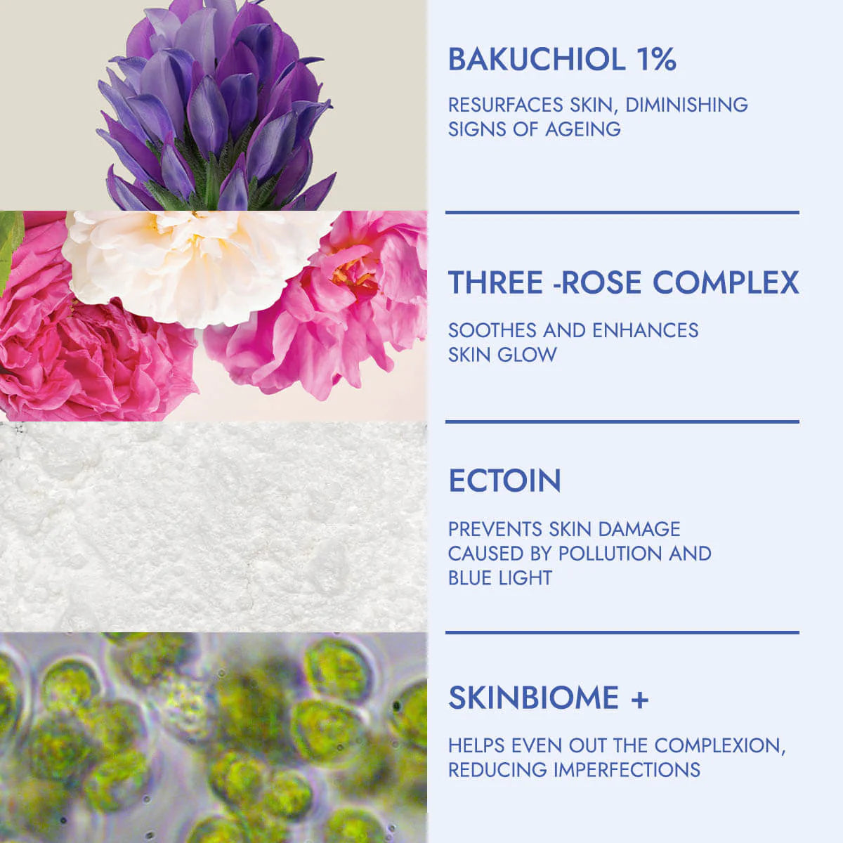 Ekologiškas barjerą atkuriantis veido kremas su bakučioliu „Rose Hydrobiome“, Alteya Organics