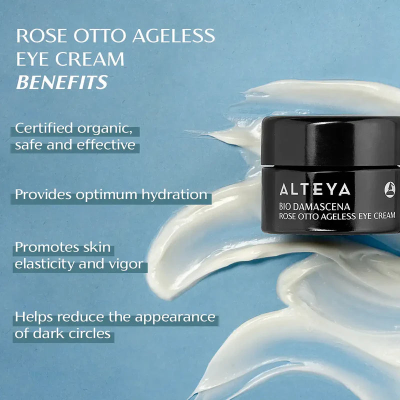 Bio Damascena Organic Ageless Rose Otto Eye Cream
