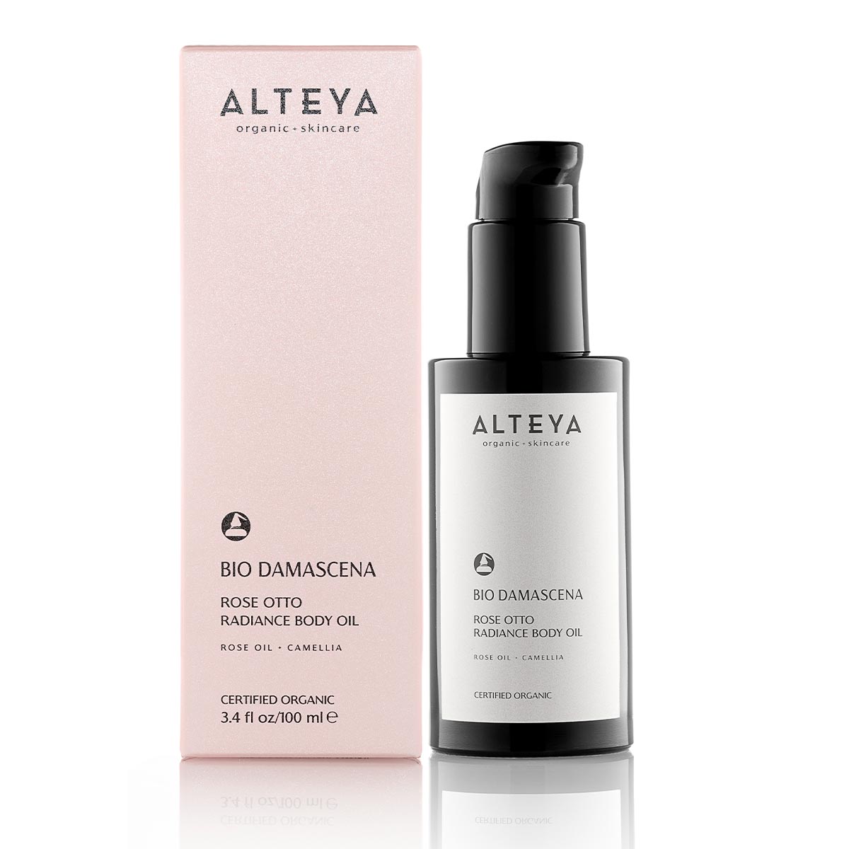 Alteya Organics kūno priežiūros ir atsipalaidavimo rinkinys „Damasko rožės"