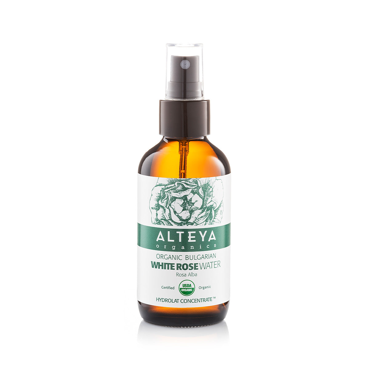 Organic White Rose Water Rosa Alba 60 - 240 ml