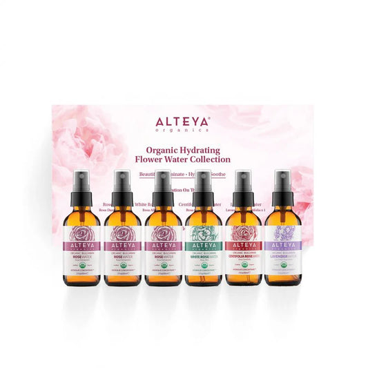 Ekologiškas drėkinantis rožių vandens rinkinys, Alteya Organics