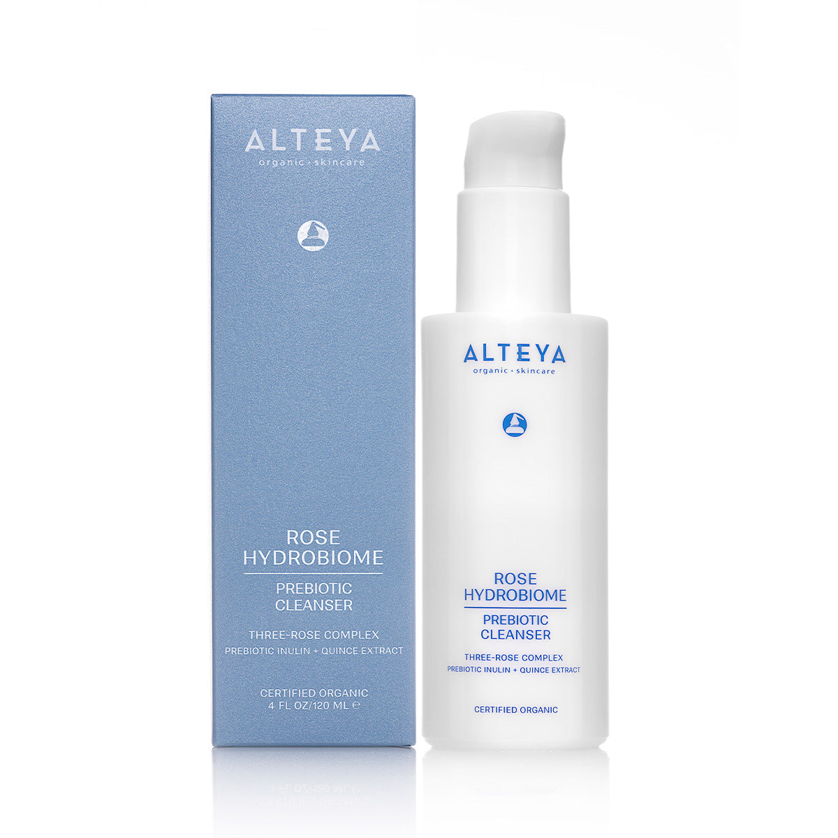 Ekologiškas veido prausiklis su prebiotikais ,,Rose Hydrobiome", Alteya Organics