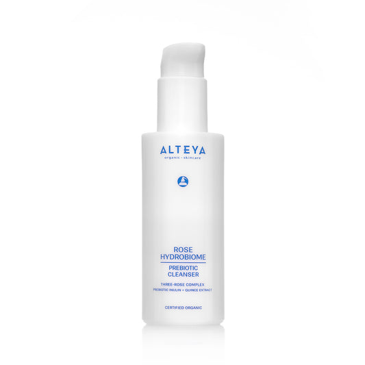 Ekologiškas veido prausiklis su prebiotikais ,,Rose Hydrobiome", Alteya Organics