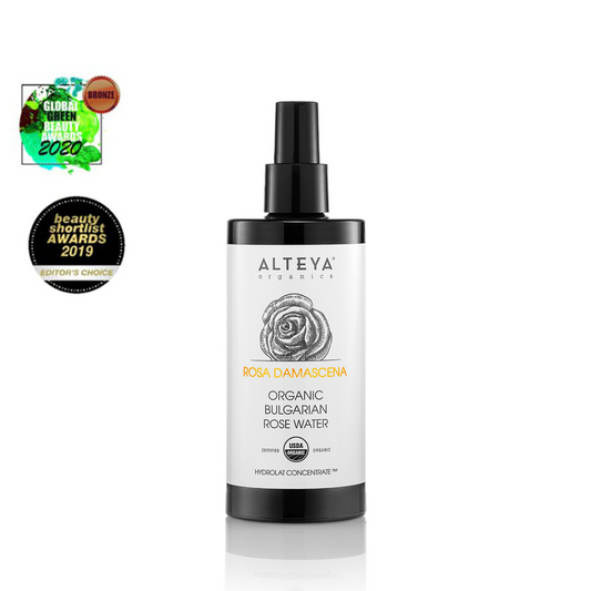 Ekologiškas Damasko rožių vanduo Rosa Damascena, Alteya Organics, 200 ml