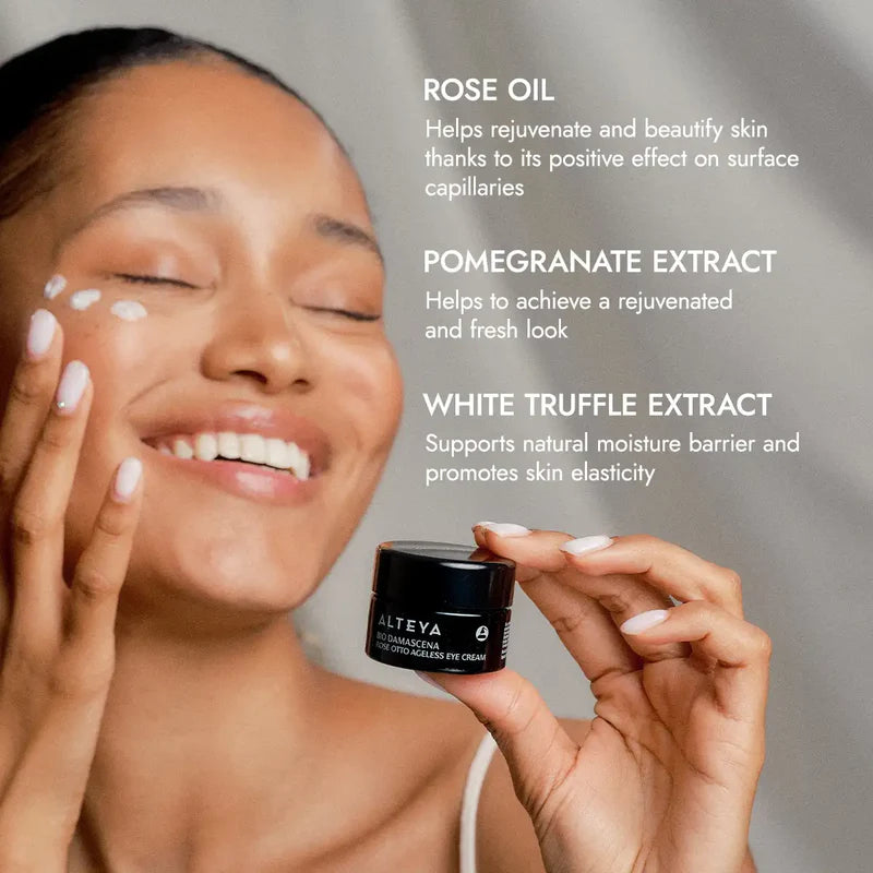 Bio Damascena Organic Ageless Rose Otto Eye Cream