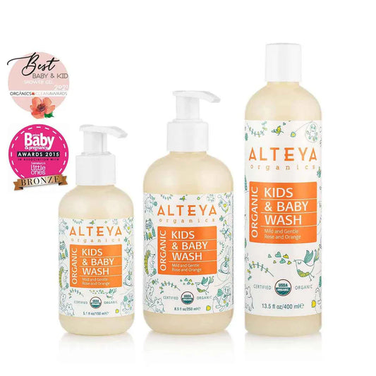 Ekologiškas prausiklis kūdikiams ir vaikams, Alteya Organics